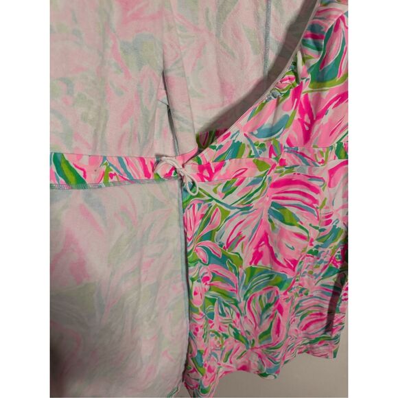 LILLY PULITZER Romee Wrap Dress Women’s Size Large - Picture 6 of 7